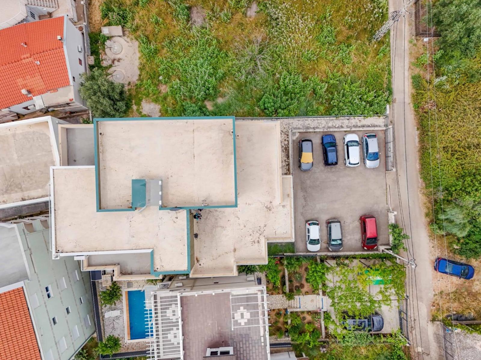 1Bd Modern Apt In Dobra Voda With Roof Access "Moka" Bar Exterior photo