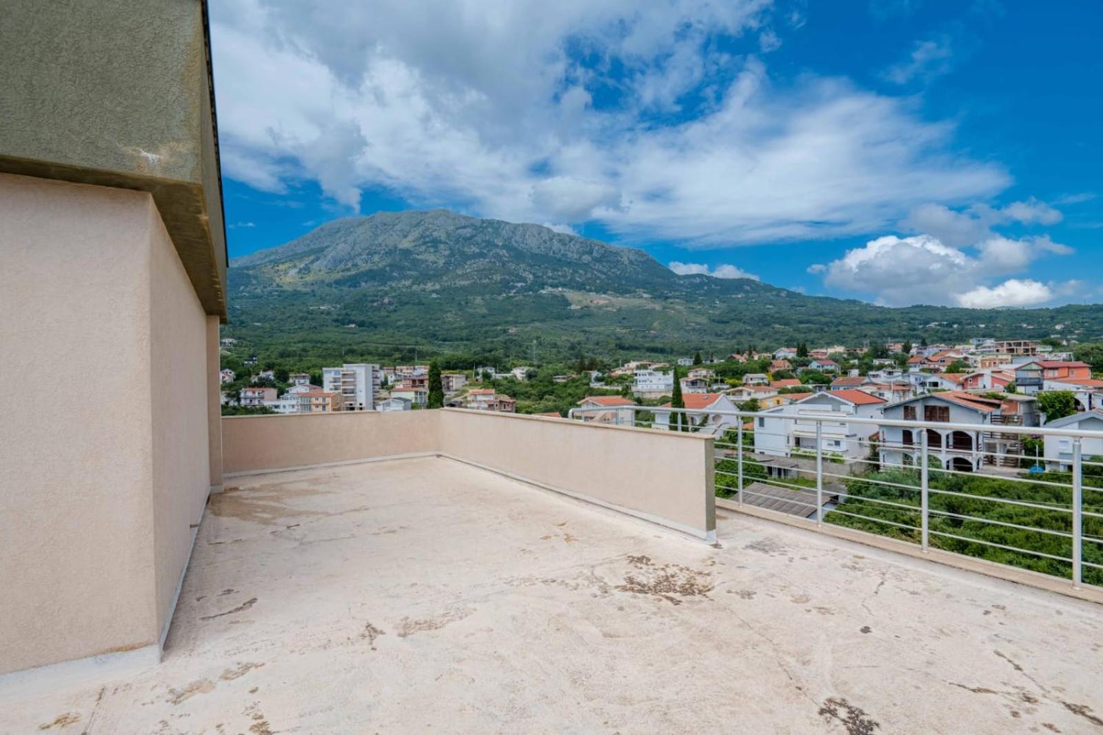 1Bd Modern Apt In Dobra Voda With Roof Access "Moka" Bar Exterior photo